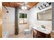 Clean bathroom with tile flooring, a bathtub, toilet and vanity at 1205 Sutton Trl, Geneva, FL 32732