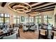 Elegant community dining area with modern lighting and decor at 1870 Sawyer Palm Pl, Kissimmee, FL 34747