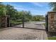 Closeup of the gated entrance to the community at 2663 River Landing Dr, Sanford, FL 32771