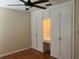 Spacious bedroom with built-in wardrobe and hardwood floors at 1639 Silver Star Rd, Orlando, FL 32804