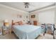 Spacious bedroom with ceiling fan and neutral decor at 1013 Nin St, Orlando, FL 32835