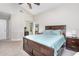 Guest bedroom with a large closet and neutral color scheme at 1013 Nin St, Orlando, FL 32835