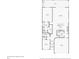 Floor plan showing a 2 bedroom, 2 bathroom home with garage at 2132 Antilles Club Dr, Kissimmee, FL 34747