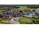 Aerial view of community amenities including clubhouse and pools at 2132 Antilles Club Dr, Kissimmee, FL 34747