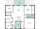 Four-bedroom, two-bathroom home with den and two-car garage at 3911 Gardenia Dr, Indian Lake Estates, FL 33855