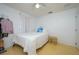 Well-lit bedroom with hardwood floors and ceiling fan at 2531 Lyndscape St, Orlando, FL 32833