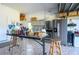 Garage features a kitchenette with a refrigerator and stove at 2531 Lyndscape St, Orlando, FL 32833