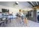 Spacious garage with extra storage and a kitchenette at 2531 Lyndscape St, Orlando, FL 32833