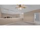 Loft bedroom with ceiling fan and access to another bedroom at 2780 Running Springs Loop, Oviedo, FL 32765