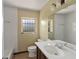Clean bathroom with updated vanity, mirror, and shower/tub combo at 6809 Ambassador Dr, Orlando, FL 32818