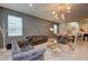 Spacious living room with plush sofas and a stylish coffee table at 4063 Lana Ave, Davenport, FL 33897