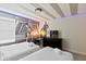 Star Wars themed bedroom with twin beds, a dresser, and mural at 1158 Drop Ln, Davenport, FL 33896