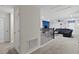 Hallway overlooking a home theater at 1158 Drop Ln, Davenport, FL 33896
