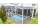 Screened pool and patio area at 1158 Drop Ln, Davenport, FL 33896