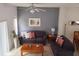 Living room with sofa and coffee table at 1107 Park Ridge Cir, Kissimmee, FL 34746