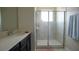 Clean bathroom with shower and vanity at 4832 Tribute Trl, Kissimmee, FL 34746