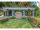 Community entrance with Sunset Lake sign at 4368 S Kirkman Rd # 212, Orlando, FL 32811