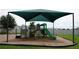 Community playground with shade structure at 462 Hamlet Loop, Davenport, FL 33837