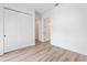 Spacious bedroom with double doors and hardwood floors at 38 W Harding St # B, Orlando, FL 32806