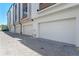 Attached garages with paver driveway at 42 W Harding St # B, Orlando, FL 32806