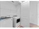 Convenient laundry room with washer and dryer included at 42 W Harding St # B, Orlando, FL 32806