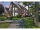 Two-story townhome with landscaping and walkway at 3383 Westchester Square Blvd # 204, Orlando, FL 32835