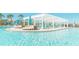 Relax by the resort-style pool with shaded seating areas at 8924 Adriatico Ln, Kissimmee, FL 34747