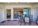 Enjoy indoor/outdoor living in this patio area at 8924 Adriatico Ln, Kissimmee, FL 34747