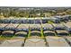Community view of homes with private pools and screened lanais at 5936 High Seas Dr, Orlando, FL 32821