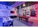 Star Wars themed game room with pool table and air hockey at 5936 High Seas Dr, Orlando, FL 32821