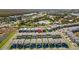 Wide aerial view of community, highlighting location and amenities at 5936 High Seas Dr, Orlando, FL 32821