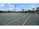 Two well-maintained tennis courts with updated nets at 4909 W Fountainwood Dr, St Cloud, FL 34772