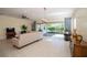 Bright living room with sliding doors leading to backyard at 4909 W Fountainwood Dr, St Cloud, FL 34772