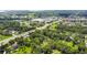 Aerial view of property, showcasing surrounding landscape and nearby amenities at 1406 S Hoagland Blvd, Kissimmee, FL 34746