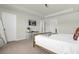Bedroom with a queen bed and plenty of space at 1676 Tropical Palms Cir, Kissimmee, FL 34747
