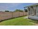 Fenced backyard providing privacy and green space at 1163 Shoshanna Dr, Orlando, FL 32825