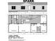 Floorplan of the L-2564F Runner model home, showing a 4-bedroom, 2-bath layout at 18955 Se 107Th Pl, Ocklawaha, FL 32179