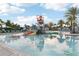 splash pad with slides and water features at 2432 Tangier Dr, Kissimmee, FL 34747