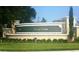 Attractive community entrance sign for Devers Lane at 2606 Lodi Cir # 105, Kissimmee, FL 34746