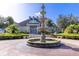 Elegant fountain in front of community building at 2606 Lodi Cir # 105, Kissimmee, FL 34746