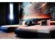 bedroom with twin beds and Star Wars themed wall mural at 1864 Caribbean View Ter, Kissimmee, FL 34747