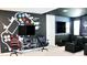 Fun game room with gaming chairs and large TV at 1864 Caribbean View Ter, Kissimmee, FL 34747