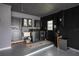Garage laundry room with washer, dryer and sink at 11130 Park Ave, Windermere, FL 34786