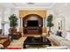 Relaxing living room with a built in entertainment center and comfortable seating at 11261 Macaw Ct, Windermere, FL 34786
