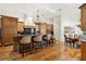 Large kitchen with breakfast nook and hardwood floors at 11261 Macaw Ct, Windermere, FL 34786