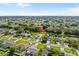 Aerial view showing house location in residential neighborhood at 656 Koala Ct, Kissimmee, FL 34759