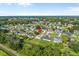 Aerial view showing house location in residential neighborhood at 656 Koala Ct, Kissimmee, FL 34759
