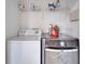 Convenient laundry room with washer and dryer at 511 Pineloch Dr, Haines City, FL 33844