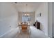 Dining room featuring a charming wooden table and chandelier at 511 Pineloch Dr, Haines City, FL 33844