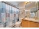 Clean bathroom with shower, toilet, and vanity at 511 Pineloch Dr, Haines City, FL 33844